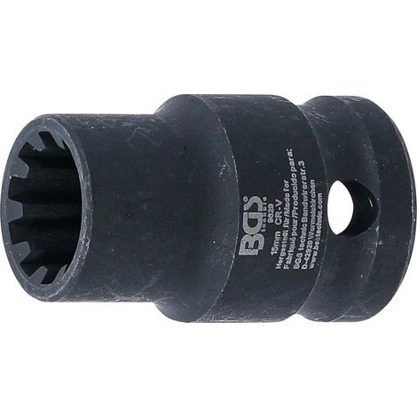 Douille 10 Pans 15 mm - Pour Étrier VAG et Porsche - Précision et Fiabilité, Acier - D-Work (1/5)