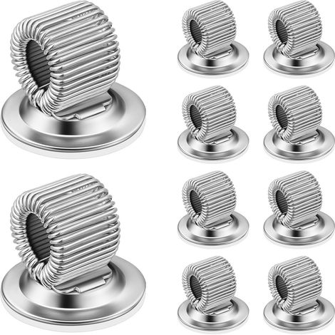 Rostfrei aus Metall 10 Stück Selbstklebende und Vielseitig