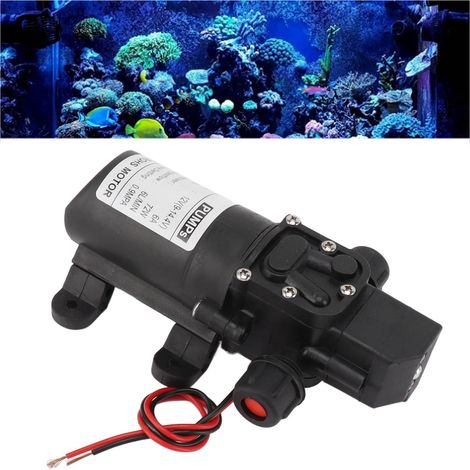 Pompe à eau auto-amorçante à membrane haute pression 12 V 6 A 72 W 6 L, modèle FL 3312 (1/5)