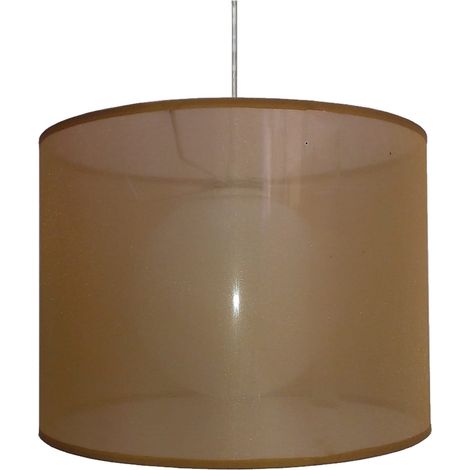 Lampada a sospensione Candellux Chicago Ø35 marrone (1/2)