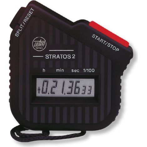 Digital-Stoppuhren STRATOS mit Kordel 10 Std./hours 1/100sec