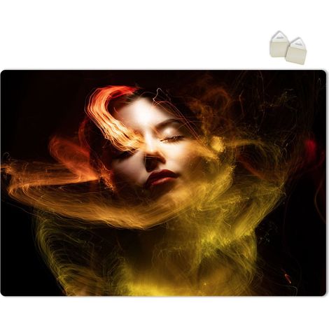 FLOW WOMAN - POSTER in PVC da 3mm - Misura: 70x100 cm