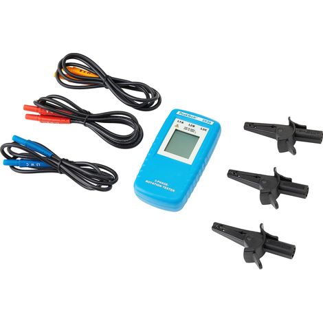 Tester di tensione PeakTech 2530 display LCD 40-690 VAC (1/3)