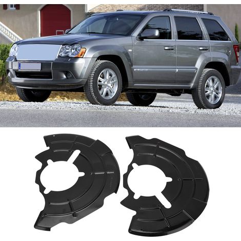 Die zweiteilige Staubschutzabdeckung für die vordere Bremsscheibe passt zum Jeep Grand Cherokee WK 2005-2010 (Teilenummer: SGDL-1287) (nicht zwischen links und rechts austauschbar). (1/5)