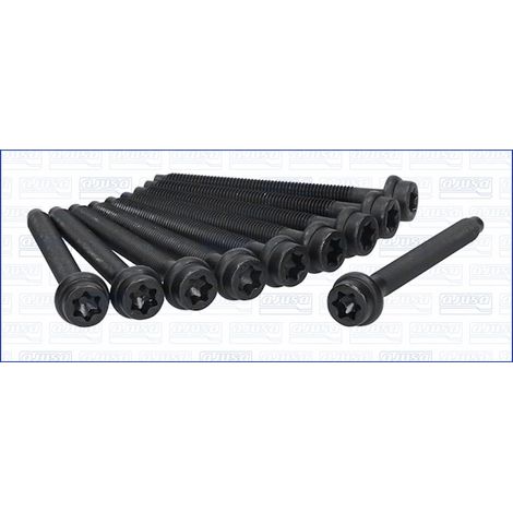 Jeu de boulons de culasse de cylindre Ajusa 81008700 FORD YF09-10-135