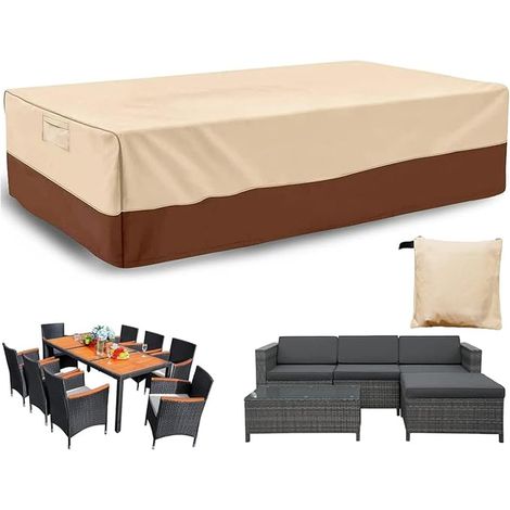 Outdoor Garden Furniture Cover Oxford 200 x 63 x (1/5)