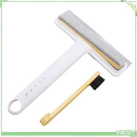 Raclette de douche 4 en 1, raclette de salle de bain amovible Double face avec brosse en mousse pour la maison (1/4)
