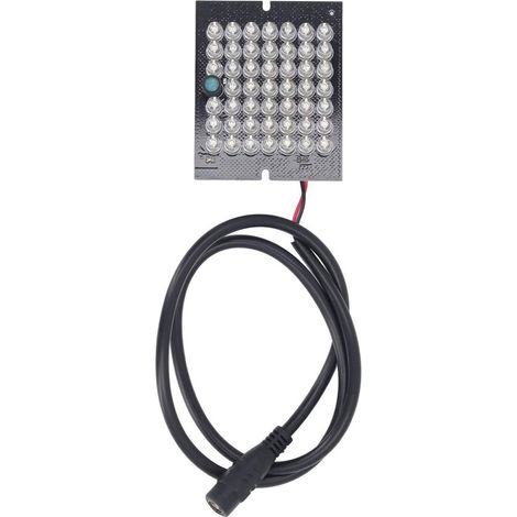 Allecto – Infrarot-Lampenplatine – Nachtsichtlampe – 850 nm – 48 LEDs – 12 V – Für Kameras – Effektive Beleuchtung (1/5)