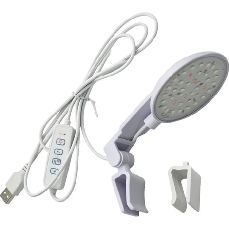 Lampe d'Aquarium Lampe à Pince avec Anti-Éblouissement Éclairage LED pour Aquarium avec Couleurs Multiples Réglables Pour Propriétaires, Débutants, Passionnés, Café, Chambre À (1/5)