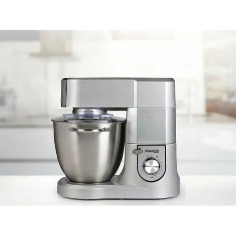 Domo DO9079KR Küchenmaschine 6,7L Grau Leistungsstark