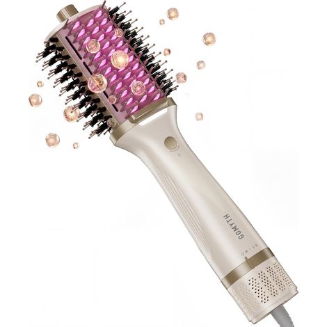 Brosse Soufflante 5-en-1 avec Peigne Chauffant Brosse Chauffante, Cheveux Humides (1/5)