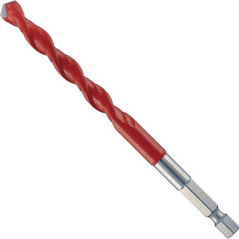 Alpen HM-Mehrzweck-Bitbohrer, 1/4 Zoll (E 6,3), Bohrer-⌀: 4 mm (1/2)