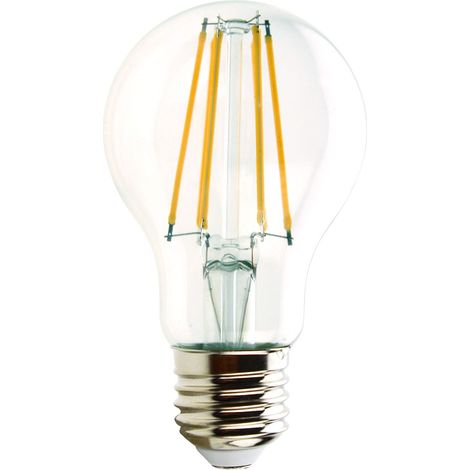 Velamp Lampadina LED a filamento, Oliva C35, 6W/806lm, base E14, 3000K (1/5)