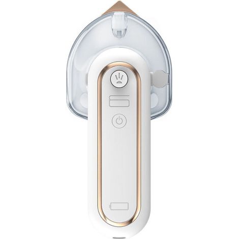 Mini-Reisebügeleisen, kabellos, per USB aufladbar – Ideal für Reisen, Bastelarbeiten und Ausflüge – 360°-Bügeleisen – S (1/5)
