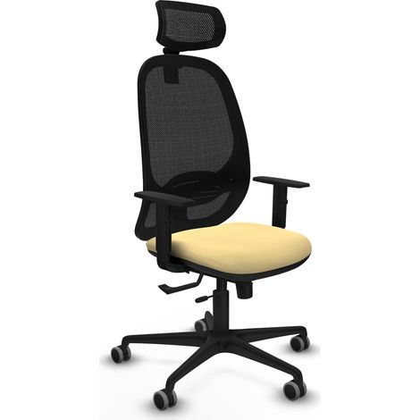 Chaise de bureau piqueras y crespo Cilanco mousse 65 mm roues (1/2)