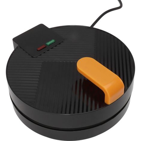 Mini machine à donuts électrique en métal, 8 trous, revêtement antiadhésif, 1400 W, prise UE 220 V, idéale pour le petit-déjeuner et les desserts. (1/5)