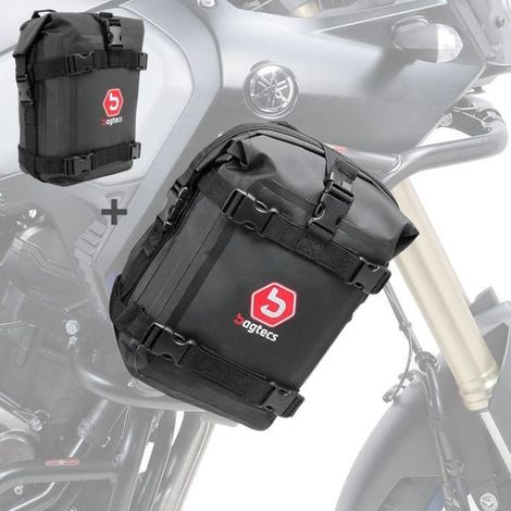 Sacoche moto - Bagtecs K3 - Étanche - 6L - Fixation facile