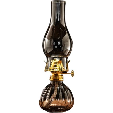 Petite citrouille, lampe à pétrole de luminosité moyenne, lampe à beurre en verre, bougeoir, lampe d'ambiance, luminaires d'intérieur et d'extérieur (1/5)