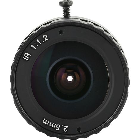 2,5-mm-3-MP-CCTV-Festbrennweitenobjektiv, hochauflösender CS-Anschluss für Kameras (1/5)