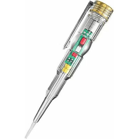 Stylo de test de tension étanche intelligent Type de stylo Détect de tension sect avec lumière LED lumineuse, 1pc (1/5)