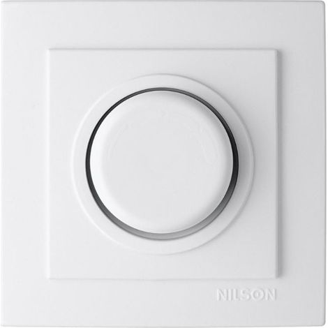 Regulador Luminoso Empotrar Máximo 600w Marco Incluido Serie Nilson