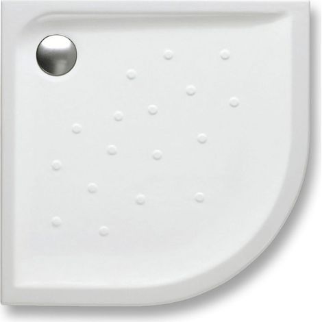 PLATO DUCHA MALTA ANGULAR PORCELANA 1000X1000X65 BLANCO