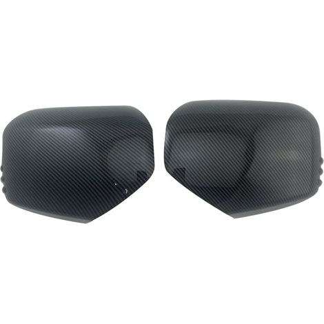 Couvercle Rétroviseur Latéral Fibre Carbone Compatible Mitsubishi L200 Triton 2006 2014
