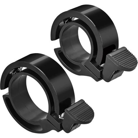 Mini Sonnette À Vélo Sonore 90-100dB Lochette Fort pour Guidon Diamètre De 22-31.8 Mm,Étanche Klaxon,Être Applicable Vélo Électrique (1/4)