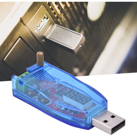 DC/DC-Netzteilreglermodul mit USB-Einstellpotentiometer, Aufwärts-/Abwärtswandlermodul (1/5)