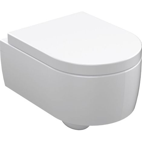 WC suspendu FLO, 36x50cm, blanc (1/4)
