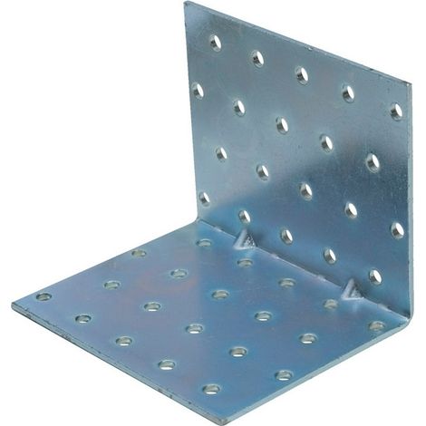 25PZ PIASTRINA DI GIUNZIONE  ad angolo mm.  40x40x100 L