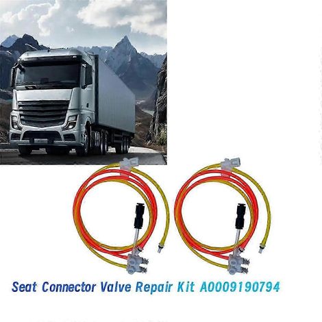 2-teiliges LKW-Ersatzteil-Sitzanschlussventil-Reparaturset A0009190794 für schwere LKW-Sitz-Luftleitungsrohre, Ausgabe 0617