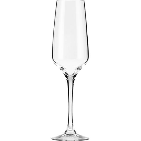 VINTIA copas flauta sofia 21 cl , Caja 6 copas flauta Sofía 21 clFabricada en vidrio de alta calidadAptas para lavavajillasIdeal para espumosoMedidas copa: 6,5 x 22