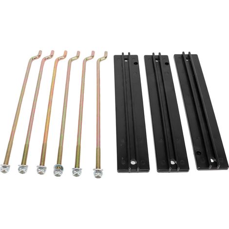 Kit de plaque de fixation de batterie avec tige, rondelle et écrou 101090801, pièce de rechange pour voiturettes de golf électriques Club Car DS (1/5)