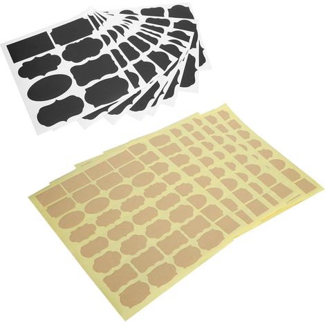 Lot de 328 étiquettes et autocollants pour pots de fleurs (1/5)