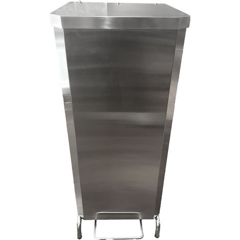 PORTE-SACS MOBILE CARENE INOX A OUVERTURE FRONTALE - L2G