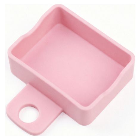 Lot de 5 coupelles à sauce en silicone rose, porte-condiments portable pour verre Stanley, plateau à sauce réutilisable, petit accessoire de rangement pour frites et sauces (1/4)