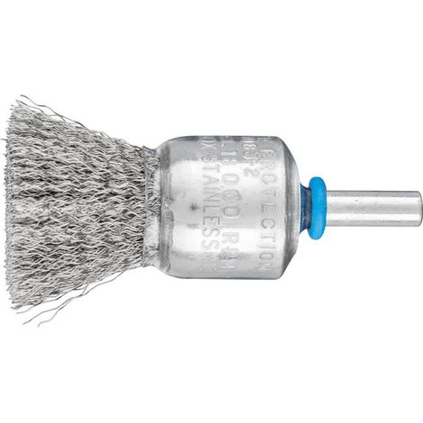 Pincel cepillo  PBU INOX  D.20mm Espesor  de alambre  0,2mm VA  0,2mm