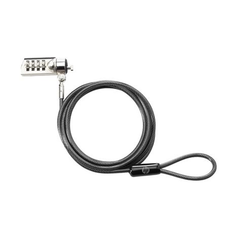 Lucchetto combinazione HP t0y15aa cavo acciaio 1,83m