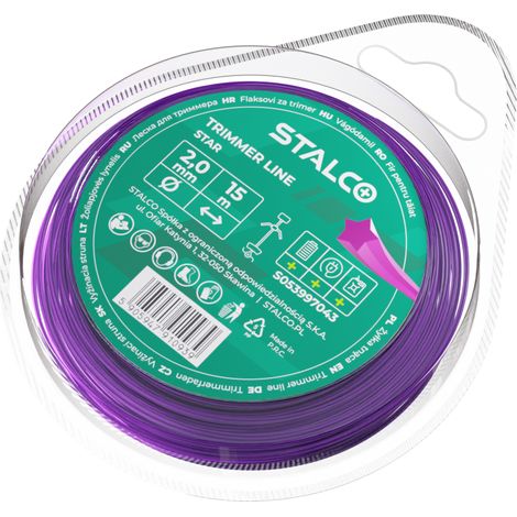 Stalco Star Schneidfaden 2,0 mm x 15 m S053997043 (1/2)