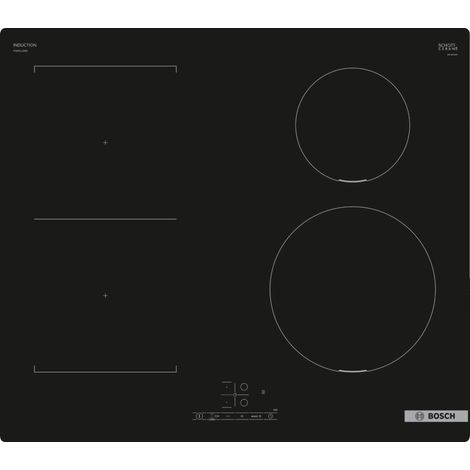 Bosch Serie 4 PWP611BB5E. Colore del prodotto: Nero, Posizionamento dell'apparecchio: Da incasso, Dimensione della larghezza del piano cottura: 60 cm. Tipo di controllo: Touch, Posizione di control... (1/5)