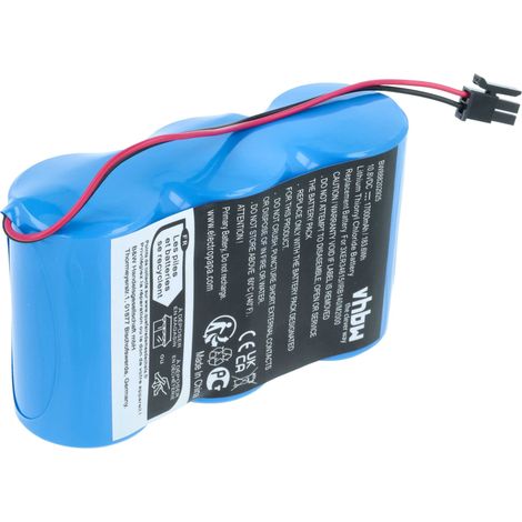 vhbw Pile compatible avec ABB IRB 4400 M2004, 6400 M99, 6600, 6600 M2000, 6600 M2000A robot industriel (17000mAh, 10,8V, Li-SOCl2)