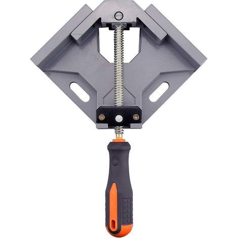Rechtwinkliger Schraubstock aus Aluminiumlegierung mit verstellbarer Schwenkbacke – Holzbearbeitungswerkzeug, 1 Stück, für Handwerker und Heimwerker (1/5)