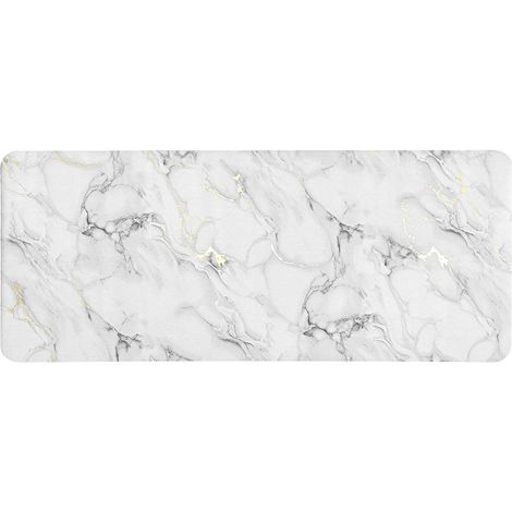 Längliche Badmatte mit Muster, 50 x 120 cm