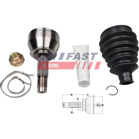 Giunto omocinetico esterno rapido FT25072K