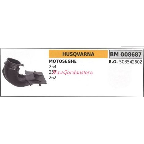 Ansaugkrümmer HUSQVARNA Kettensäge 254 257 262 008687