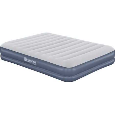 Bestway Matelas gonflable 2 personnes avec pompe rechargeable 203x152x36cm (1/5)