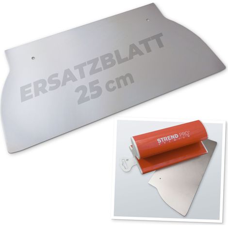 Klinge Strend Pro Premium, Ersatz, für Glättkelle Ergonomic (2161238), 25 cm x 0,5 mm (1/4)
