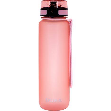 Botella de hidratación para beber agua Bidon sporting 1000 ml rosa DUKA (1/4)