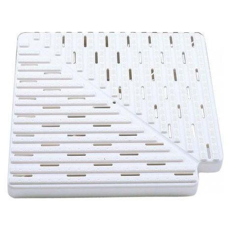 Angolare 90° per bordo piscina sfioro 335mm x H22 (1/2)